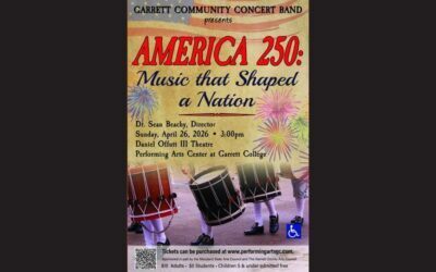 Announcing the Garrett Community Concert Band’s Annual Spring Concert: America 250: Music that Shaped a Nation