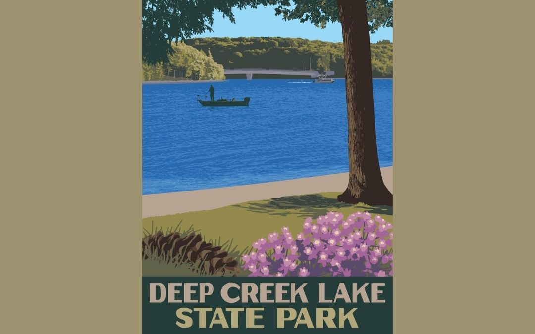 A 100th-anniversary serigraph by Erick Sahler