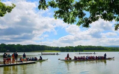 Dragon Boats Return to Broadford Lake