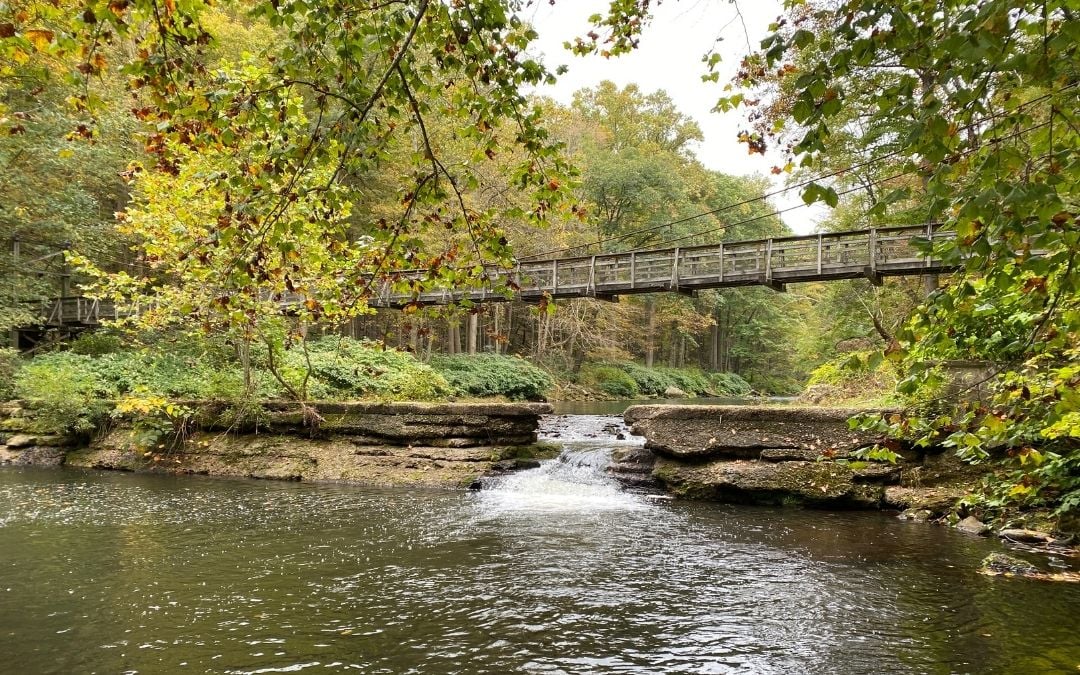 Explore Historic Pedestrian Suspension Bridges